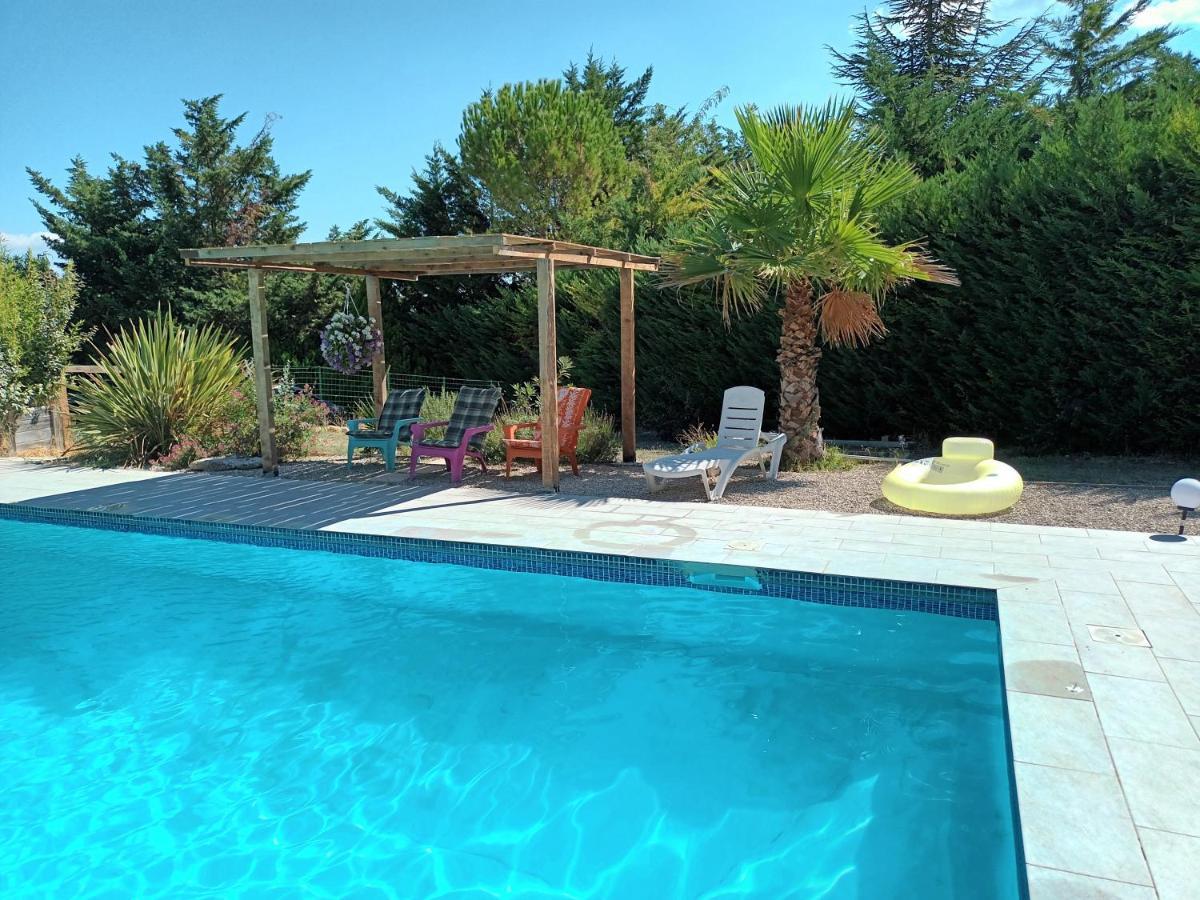 Chalet Banane Devant Piscine, A 6Km Du Festival De Piano De La Roque D'Antheron Rognes ภายนอก รูปภาพ