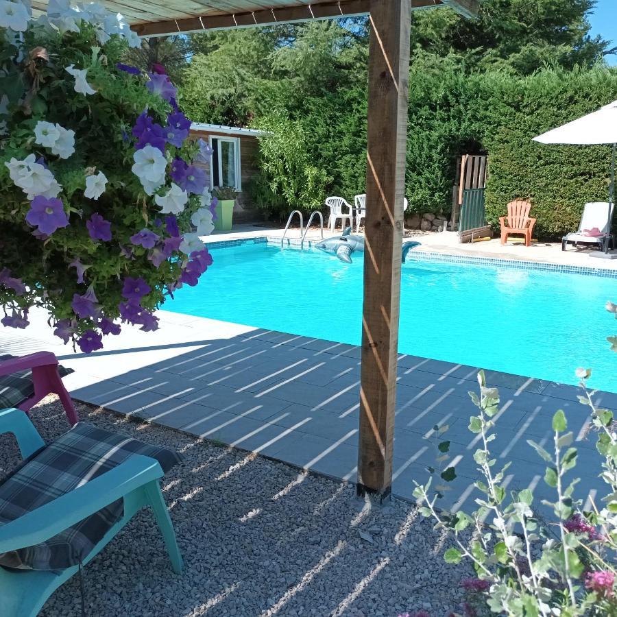 Chalet Banane Devant Piscine, A 6Km Du Festival De Piano De La Roque D'Antheron Rognes ภายนอก รูปภาพ